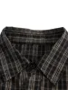 Distressed Plaid Short-Sleeve Shirt sold by Thesupermade