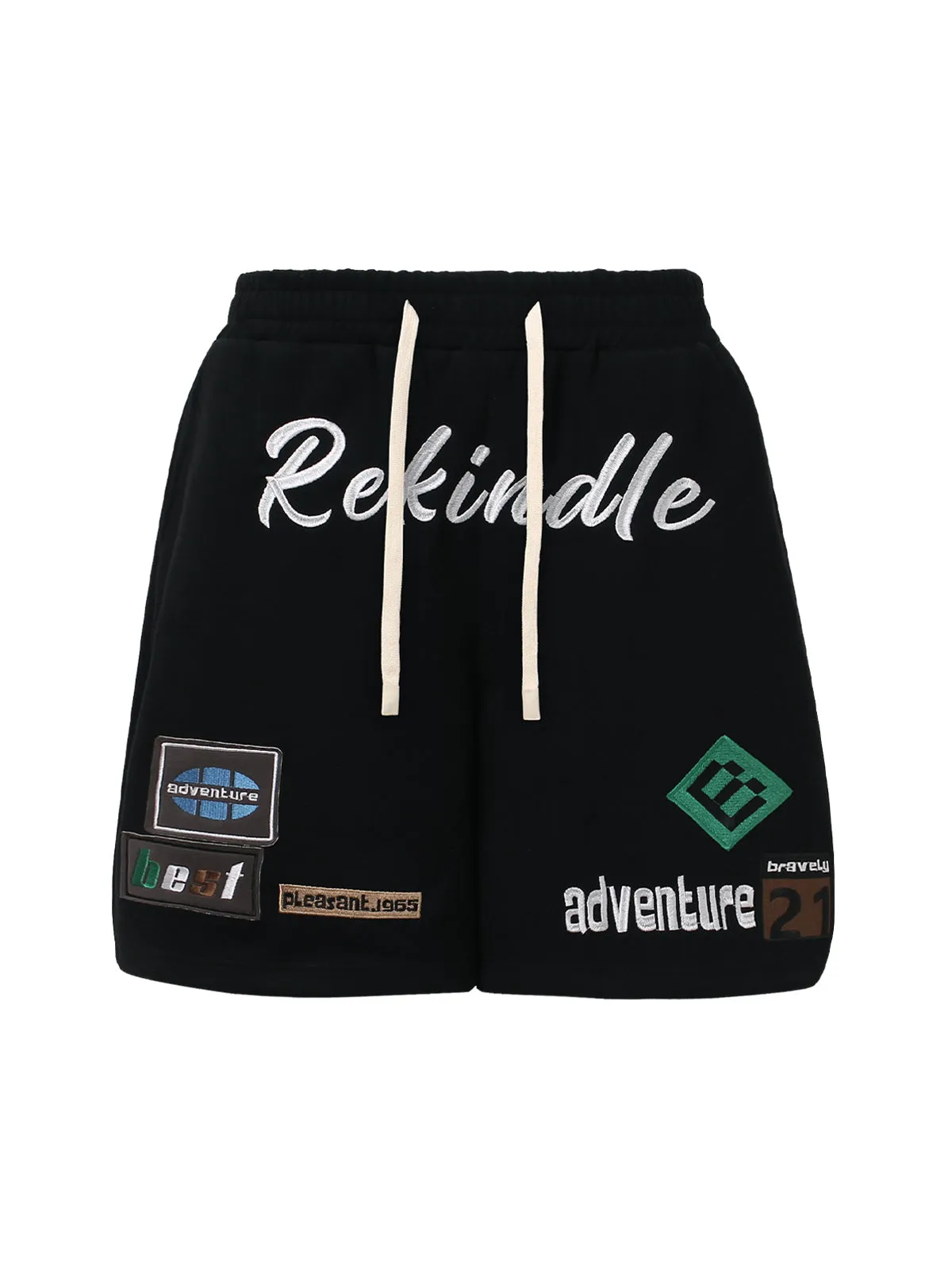 Street Graphic Drawstring Shorts sold by Thesupermade product image thumbnail 3