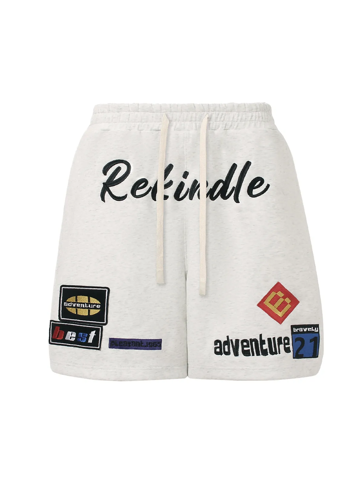 Street Graphic Drawstring Shorts sold by Thesupermade