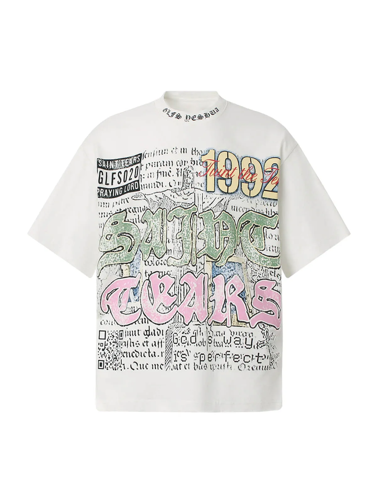 Jersey Knit Street 1992 Graphic T-Shirt - 2438 sold by Thesupermade