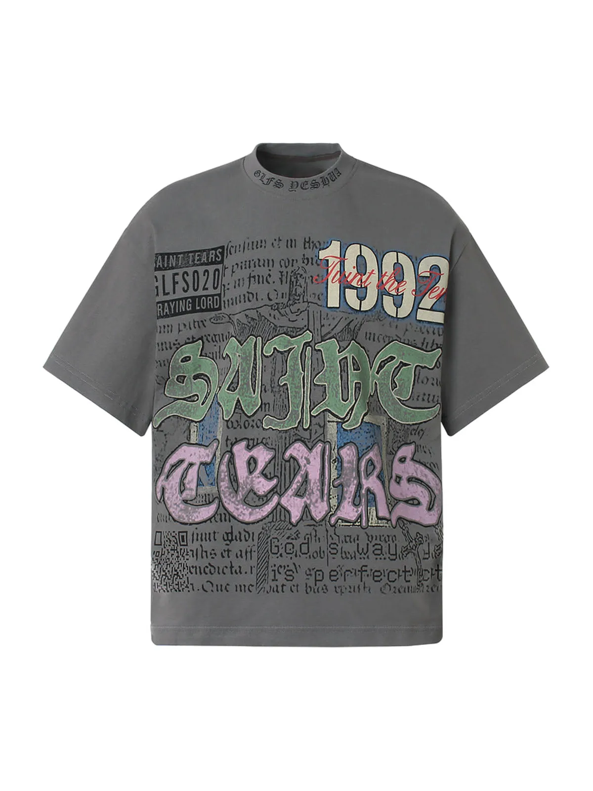 Jersey Knit Street 1992 Graphic T-Shirt - 2438 sold by Thesupermade product image thumbnail 2