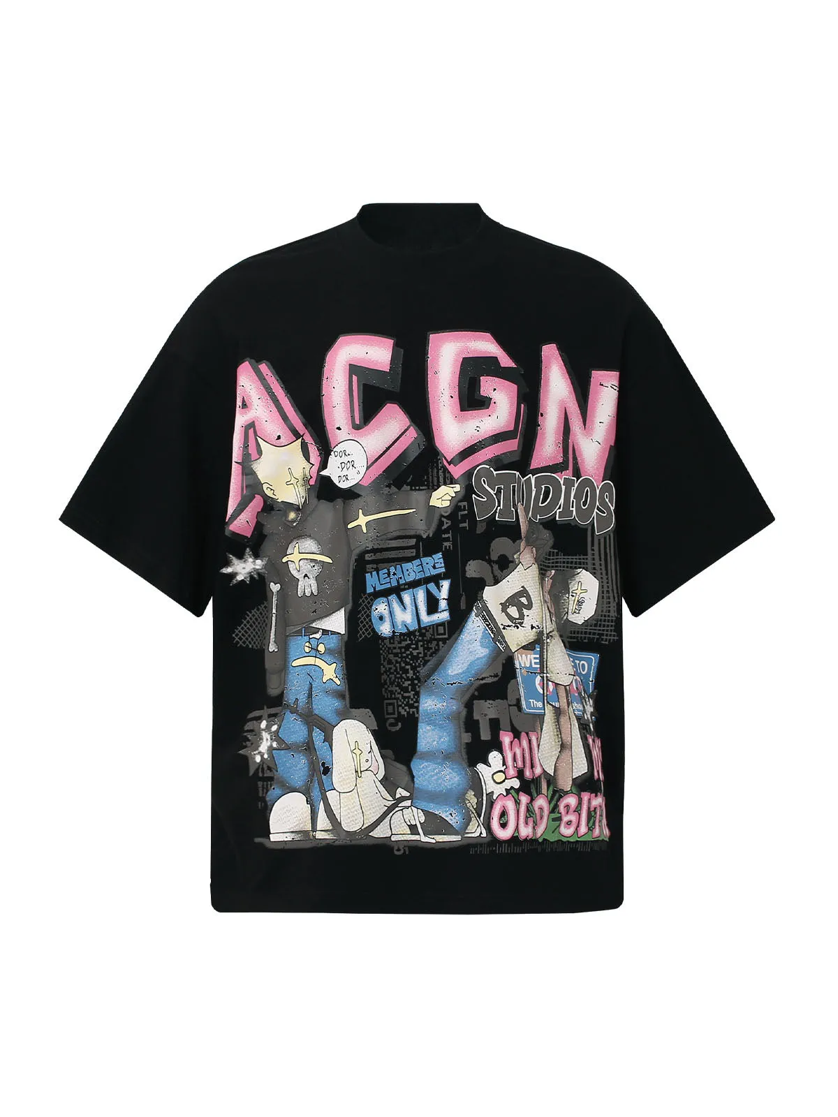 Bold Streetwear Design Graphic T-Shirt sold by Thesupermade product image thumbnail 2