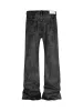 Retro Hand-Brushed Glitter Flare Jeans sold by Thesupermade