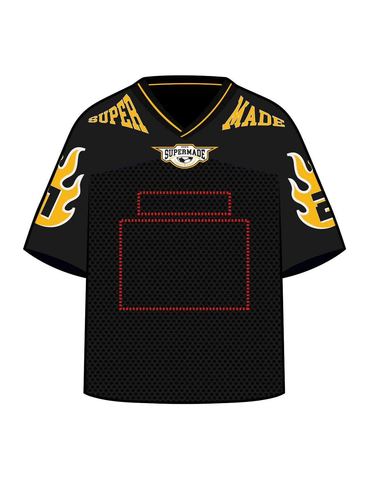 Original Football Jersey T-Shirt sold by Thesupermade product image thumbnail 3