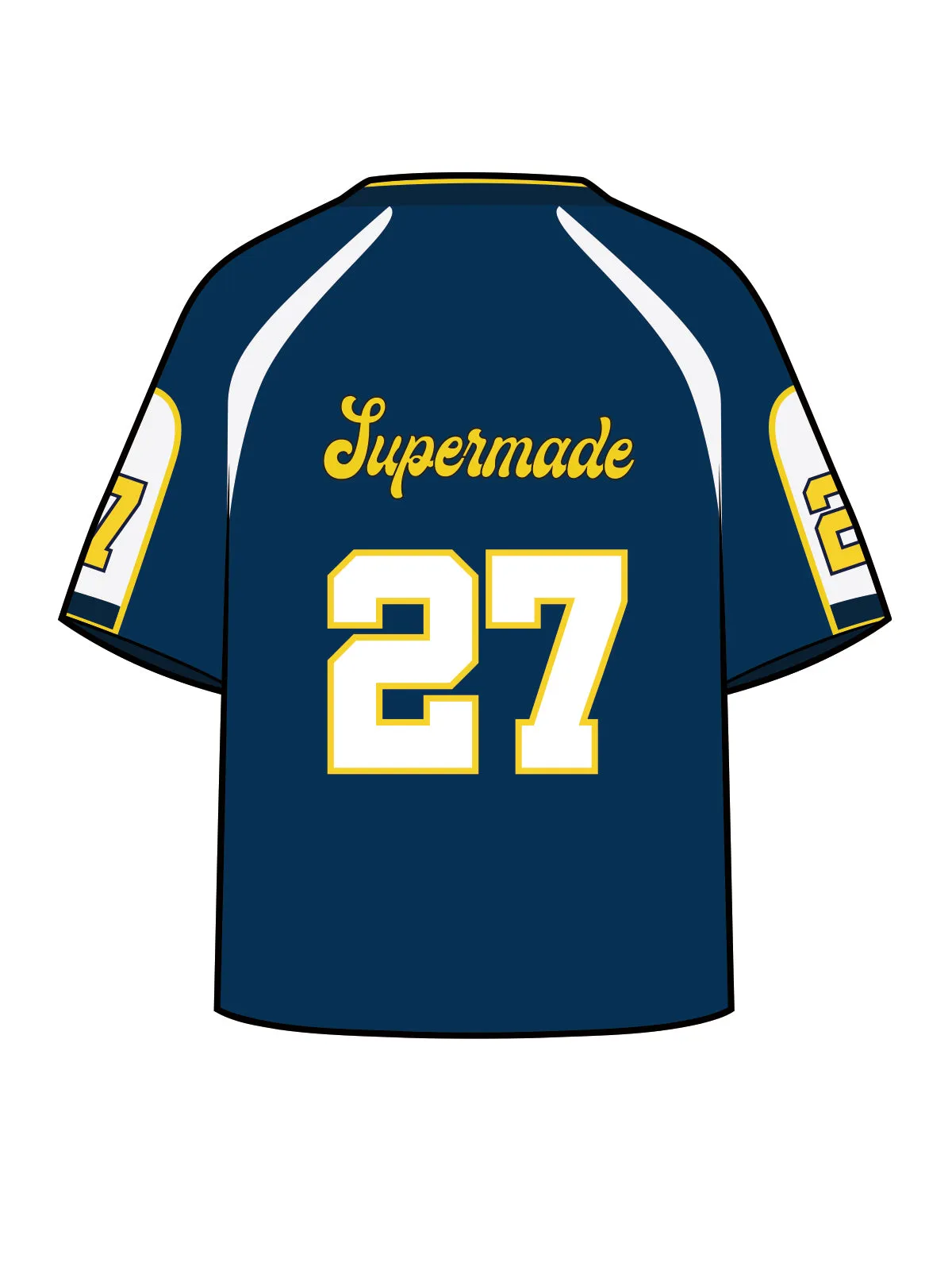 Original Sports Jersey T-Shirt sold by Thesupermade product image thumbnail 2