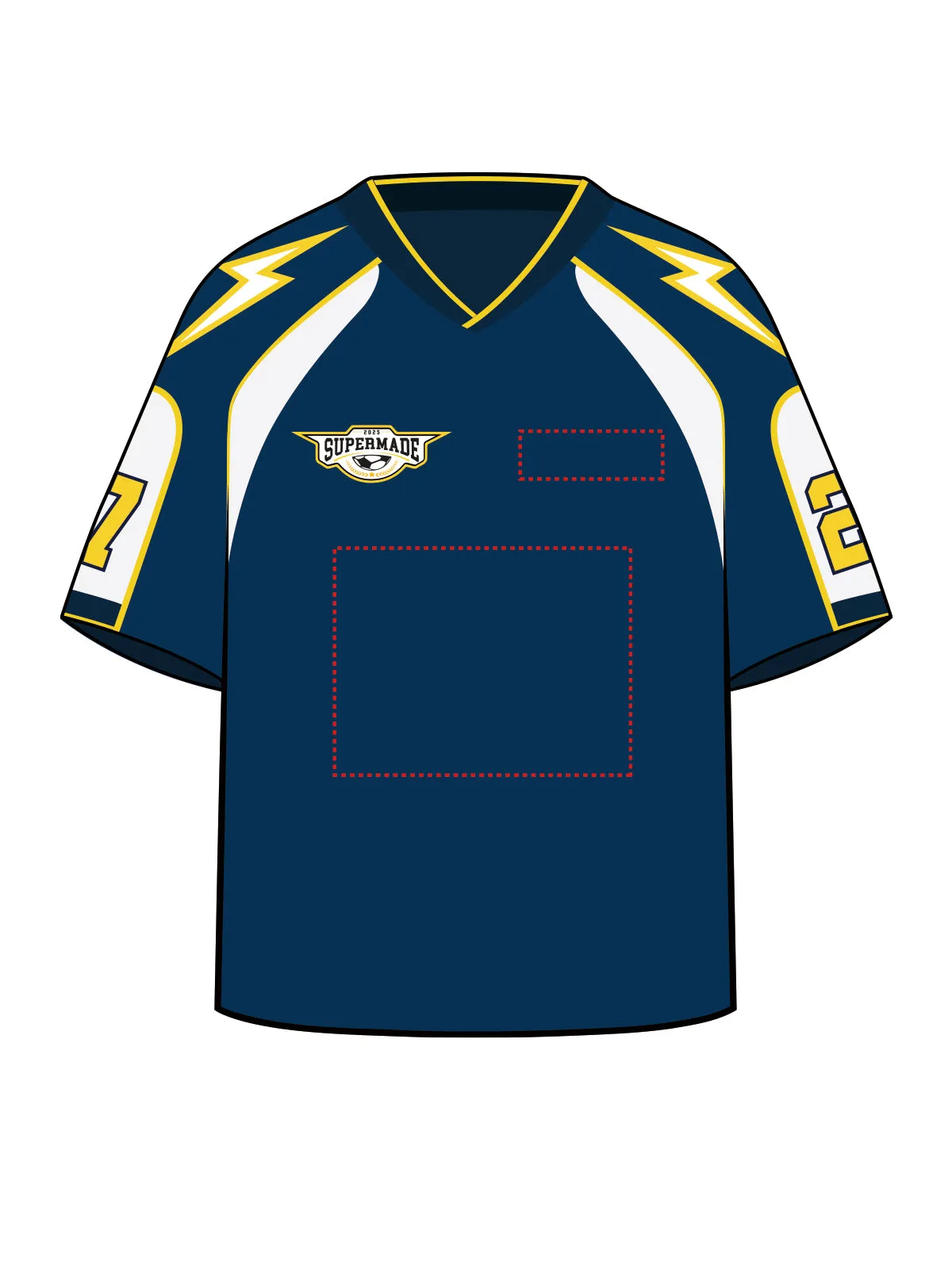 Original Sports Jersey T-Shirt sold by Thesupermade product image thumbnail 3