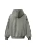 Street Washed Distressed Stitching Rivet Hooded Jacket sold by Thesupermade