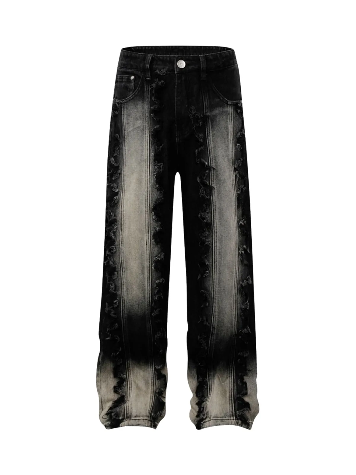 Distressed Raw Edge Jeans sold by Thesupermade