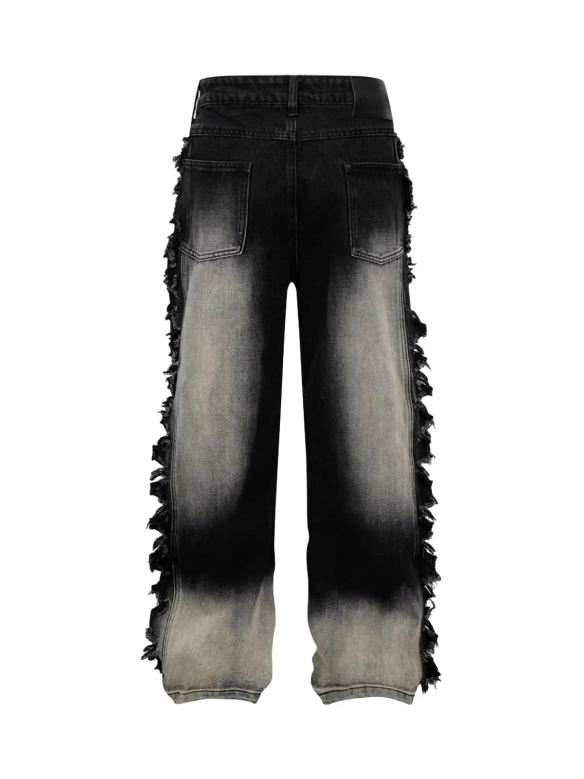 Distressed Raw Edge Jeans sold by Thesupermade product image thumbnail 2