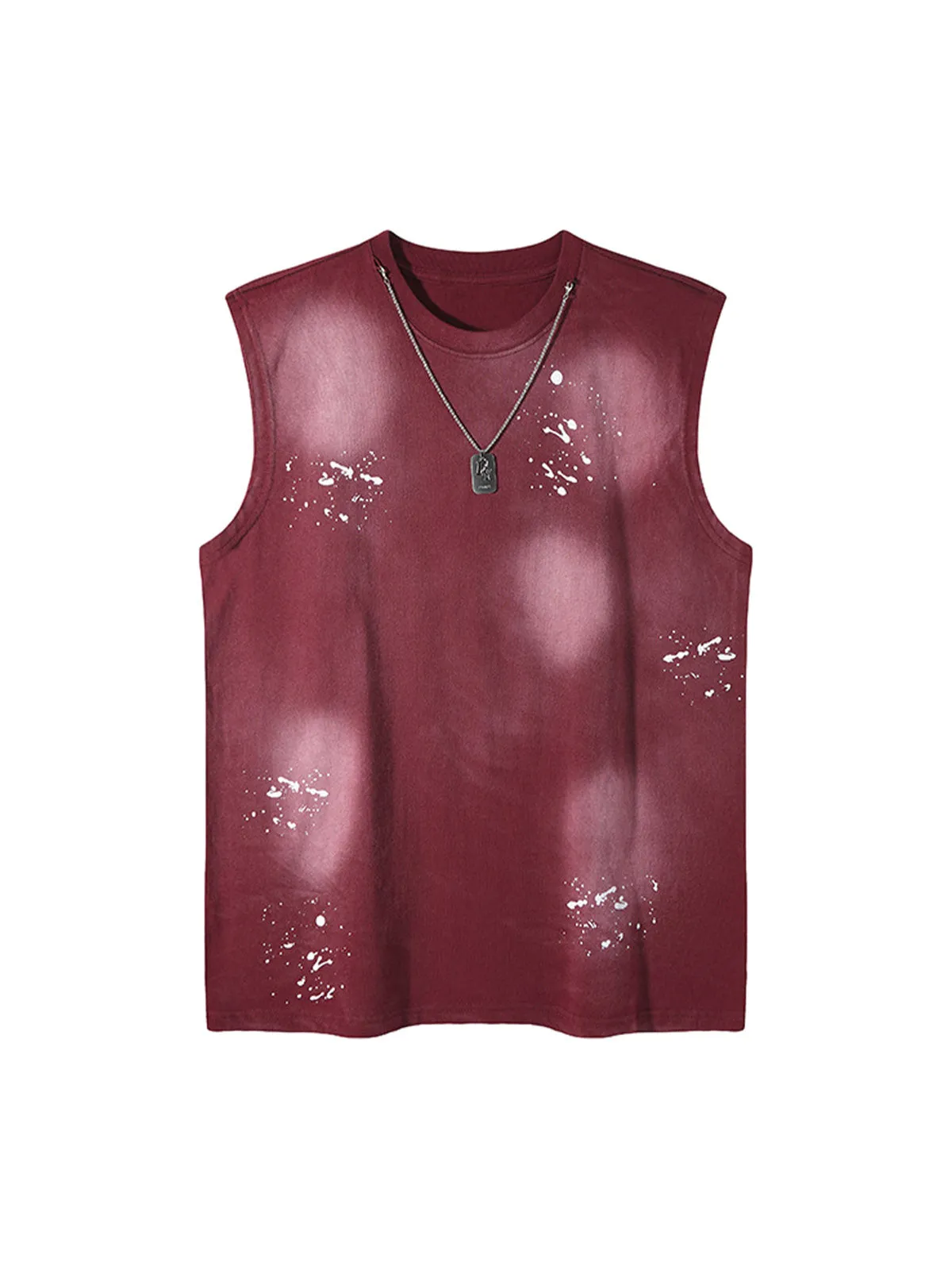 Splatter Paint Necklace Vest sold by Thesupermade product image thumbnail 3