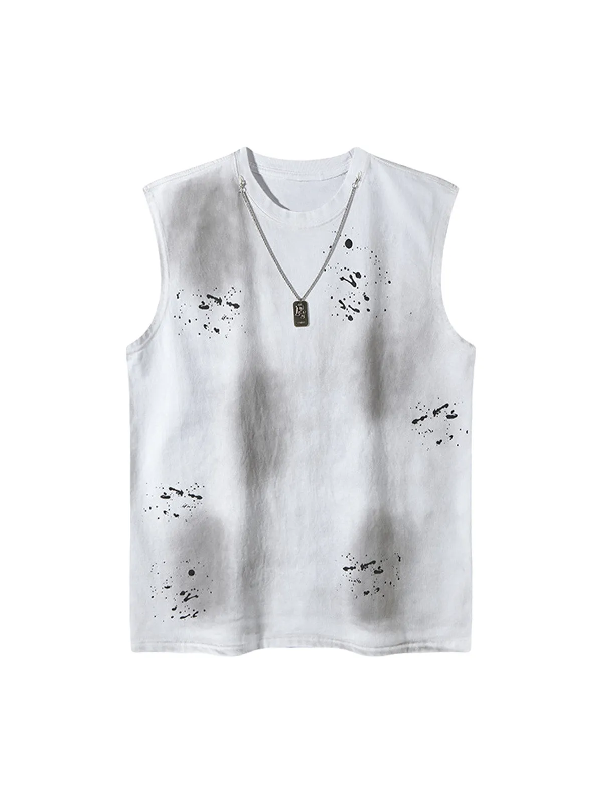 Splatter Paint Necklace Vest sold by Thesupermade product image thumbnail 2