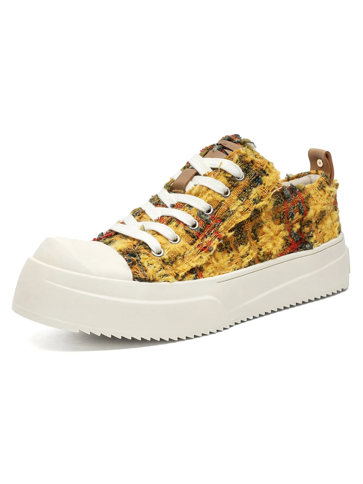 Retro Canvas Irregular Sneakers sold by Thesupermade