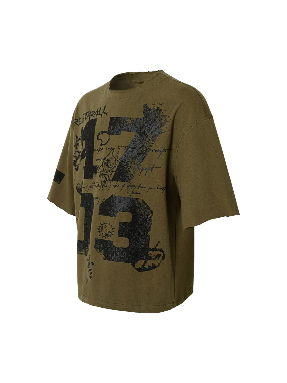 Street Devil Tire Graffiti T-shirt sold by Thesupermade product image thumbnail 3