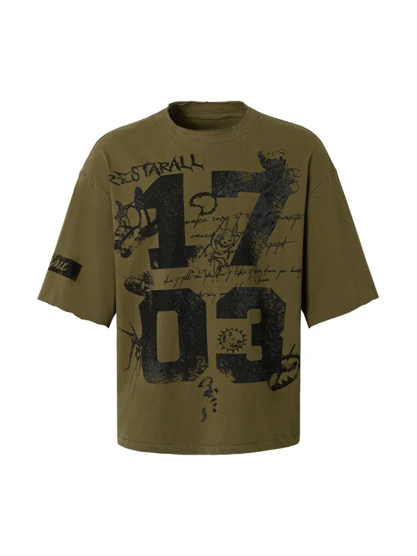 Street Devil Tire Graffiti T-shirt sold by Thesupermade