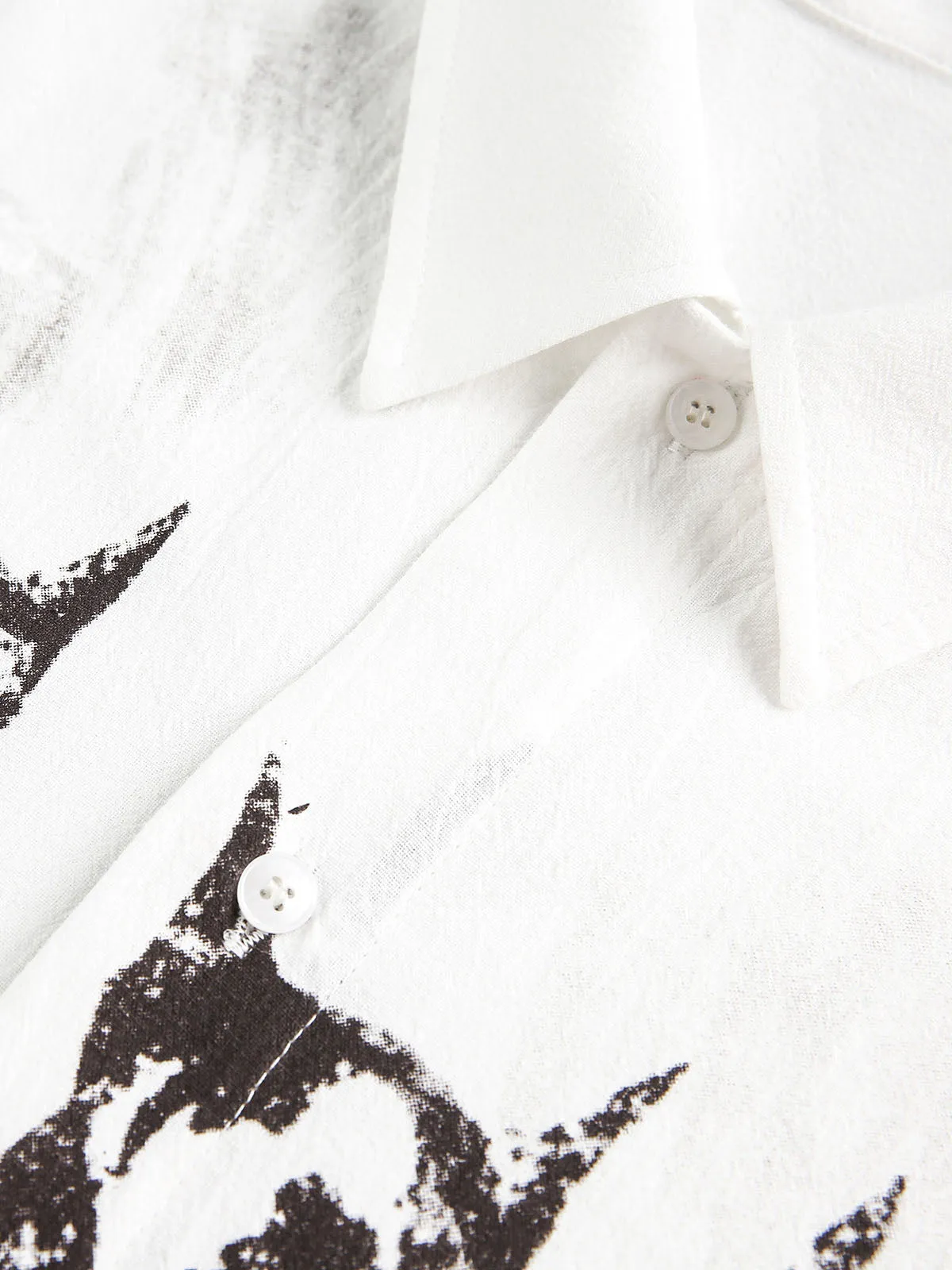 Doberman Print Short Sleeve Shirt sold by Thesupermade product image thumbnail 5