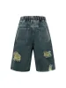 Distressed Cargo Denim Shorts - 2378 sold by Thesupermade