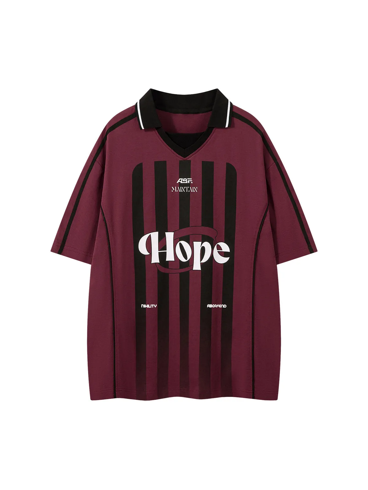 Jersey Print Short-Sleeve Polo Shirt - 2453 sold by Thesupermade product image thumbnail 3