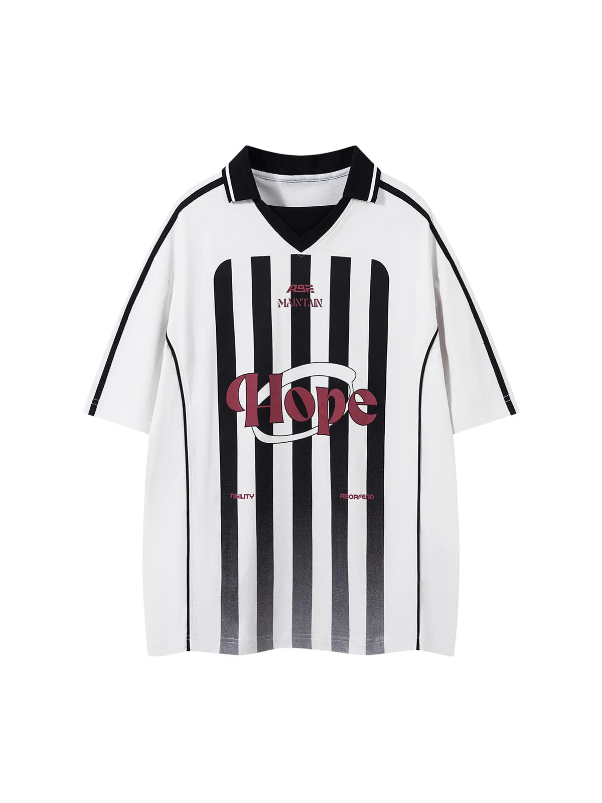 Jersey Print Short-Sleeve Polo Shirt - 2453 sold by Thesupermade product image thumbnail 2