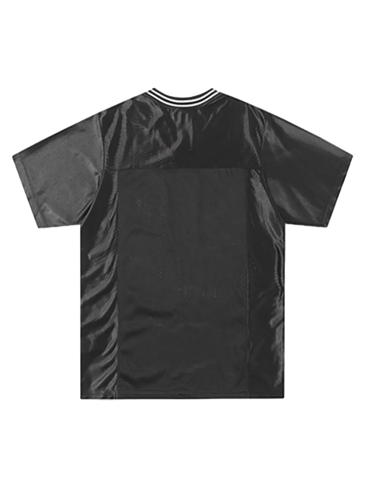 NO "23" Black Jersey V-Neck T-Shirt sold by Thesupermade product image thumbnail 2