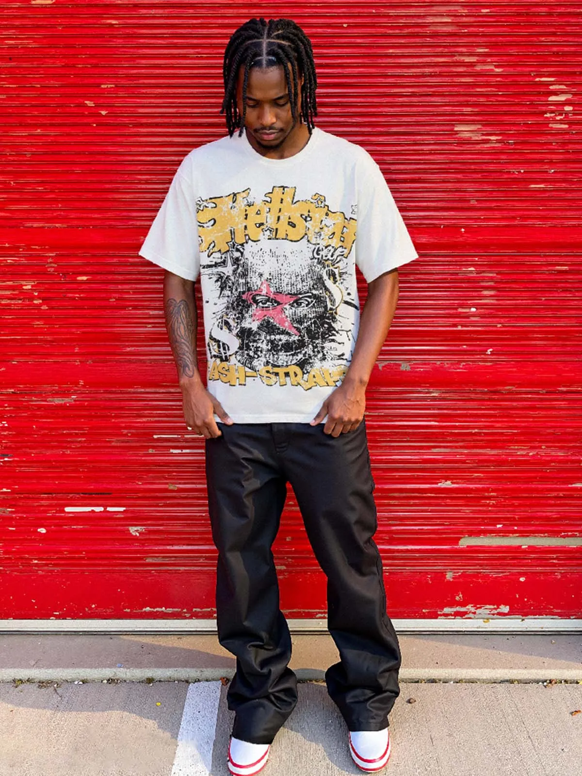 Street Graphic Print T-Shirt sold by Thesupermade product image thumbnail 2