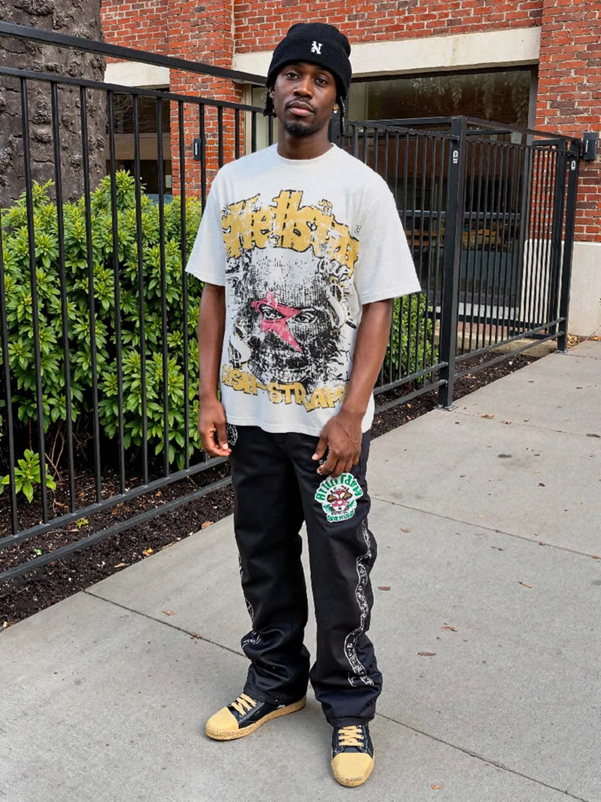 Street Graphic Print T-Shirt sold by Thesupermade product image thumbnail 3