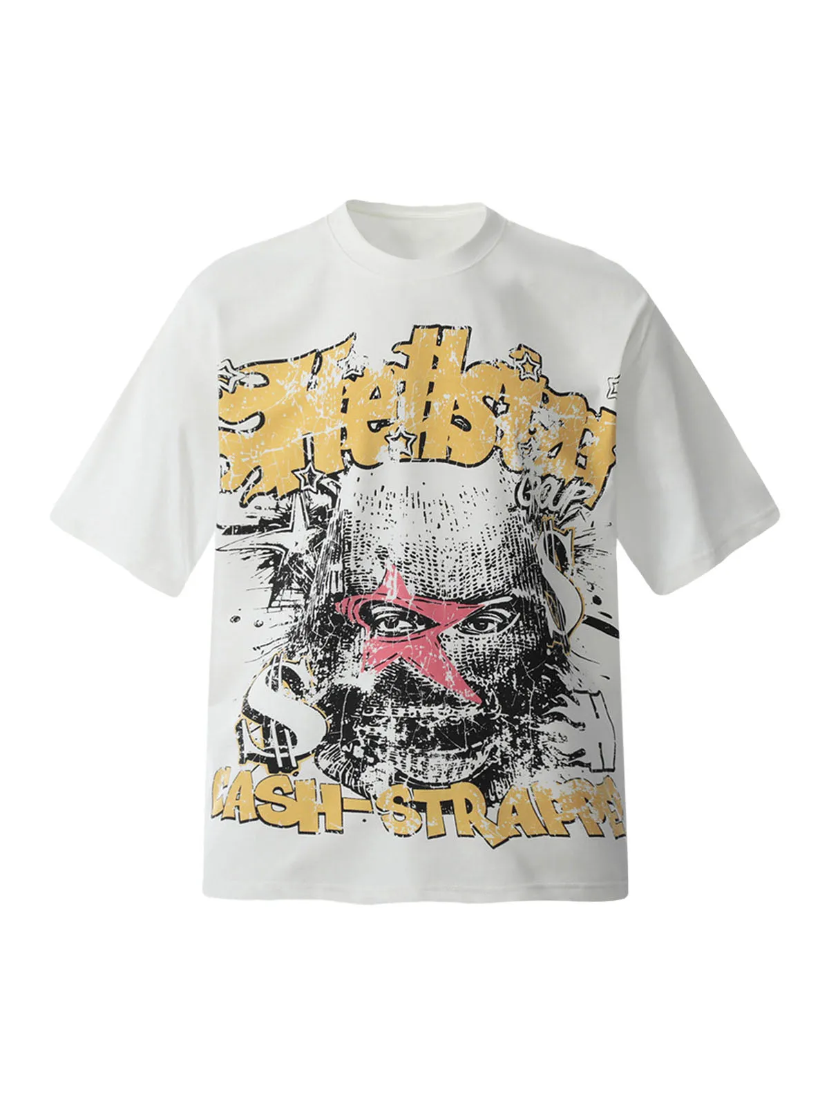 Street Graphic Print T-Shirt sold by Thesupermade