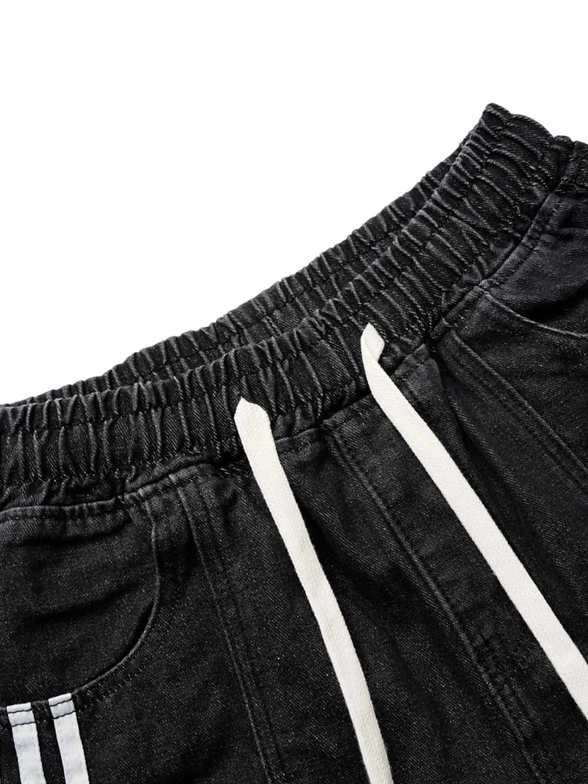 Washed Cargo Denim Shorts sold by Thesupermade product image thumbnail 5