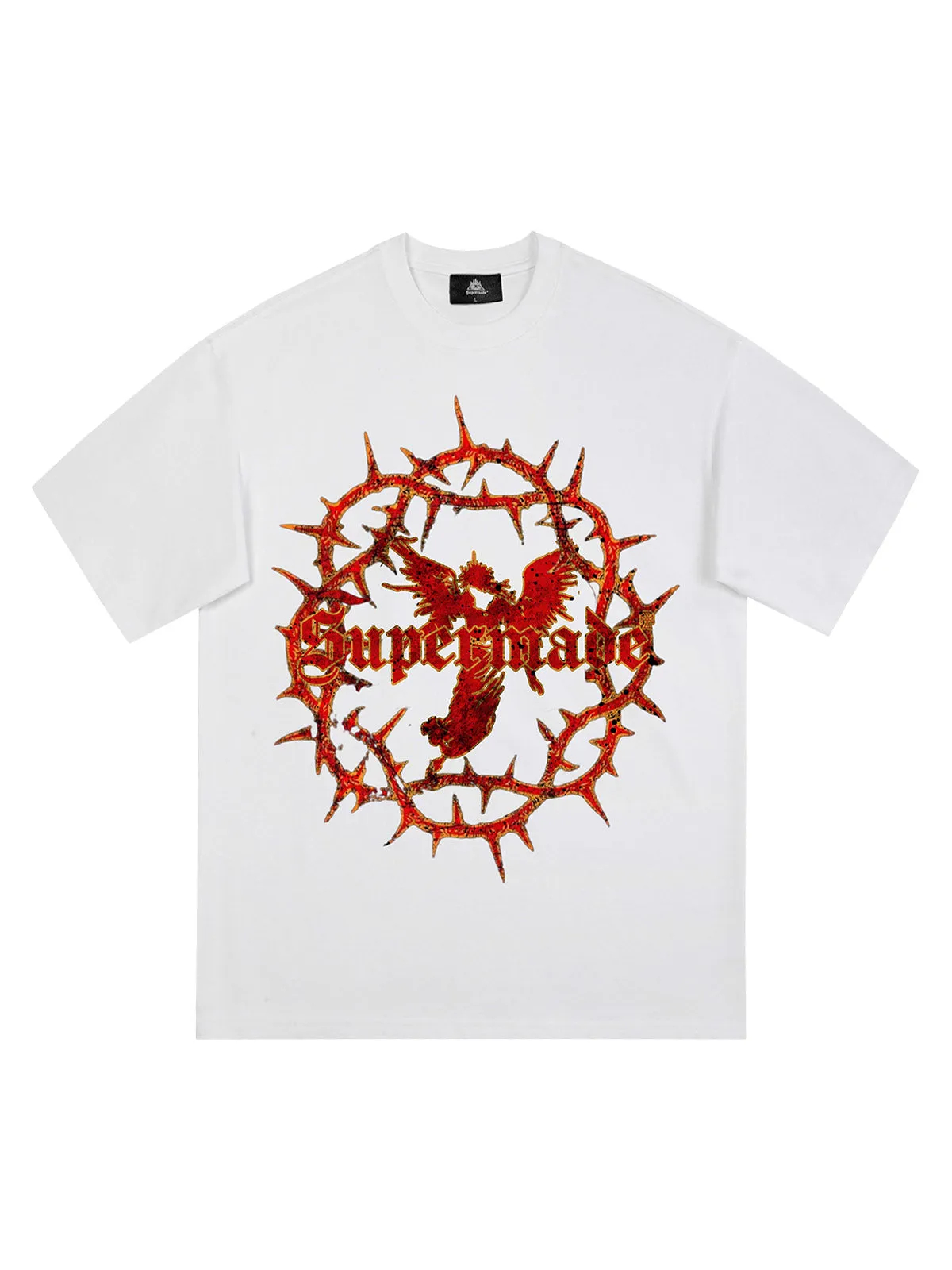 Crown of Thorns Graphic T-Shirt sold by Thesupermade product image thumbnail 2