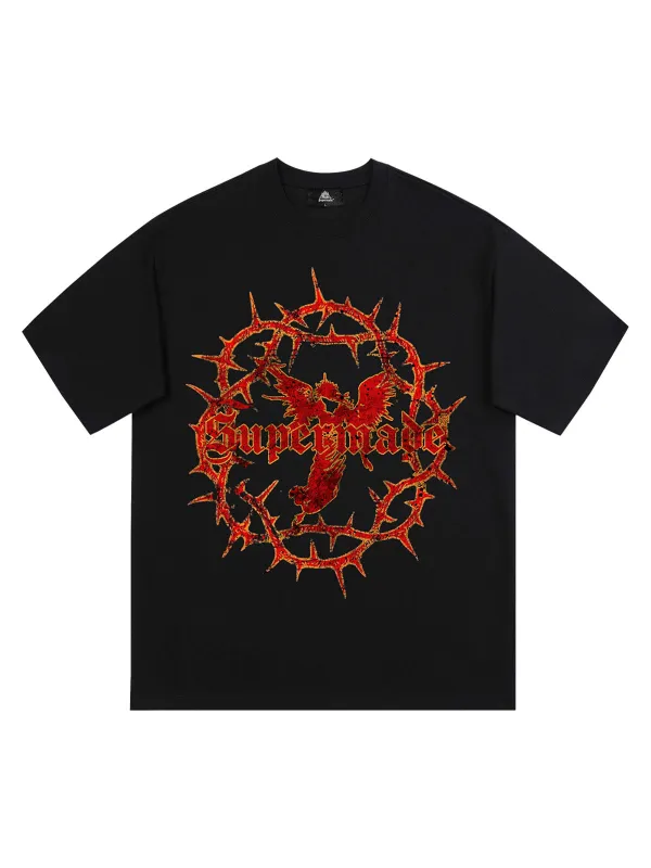 Crown of Thorns Graphic T-Shirt sold by Thesupermade