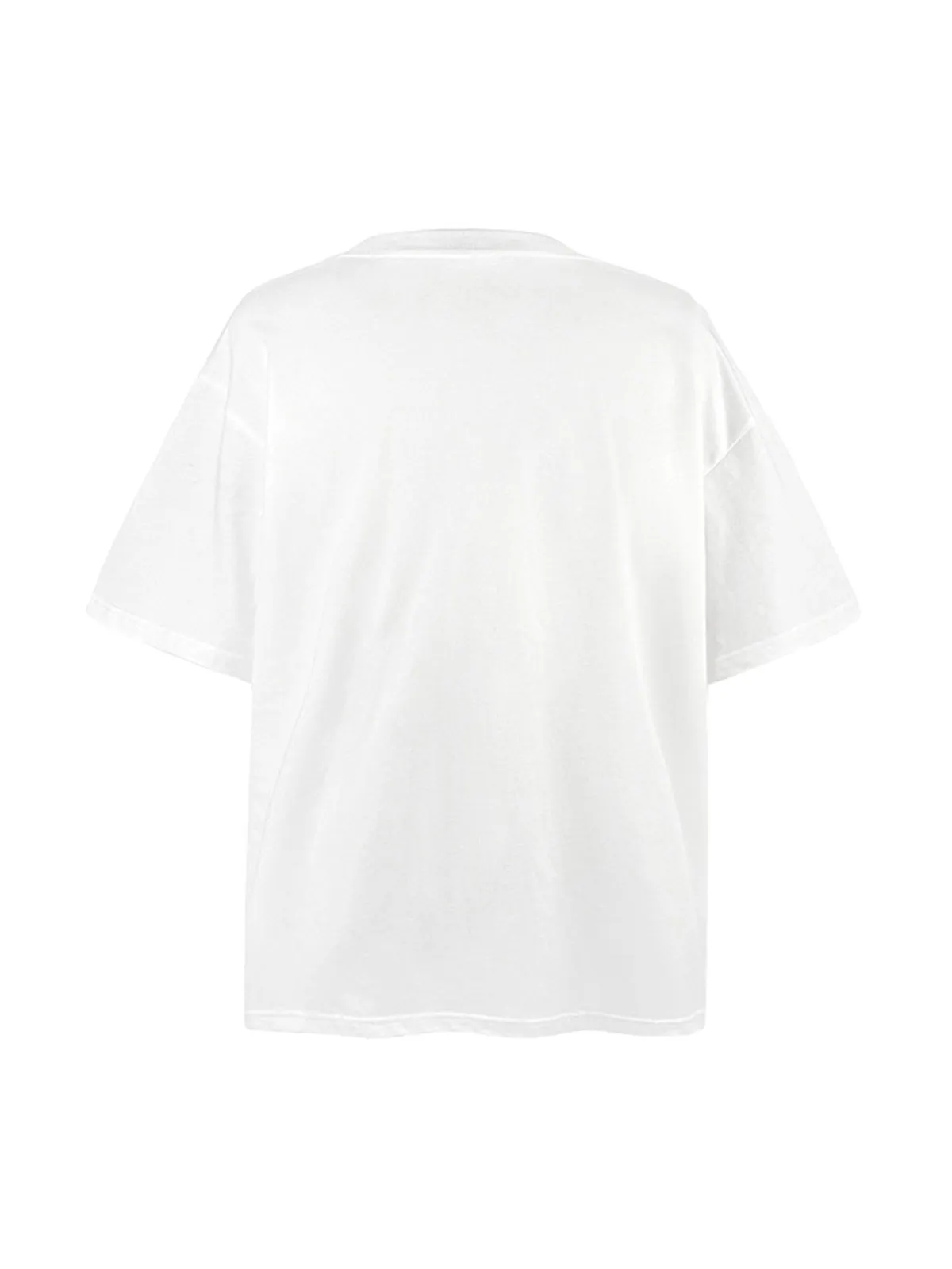 Patchwork Graphic Print Oversized Tee sold by Thesupermade product image thumbnail 4