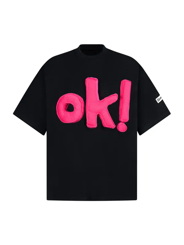Fun "OK!" Graphic T-Shirt sold by Thesupermade