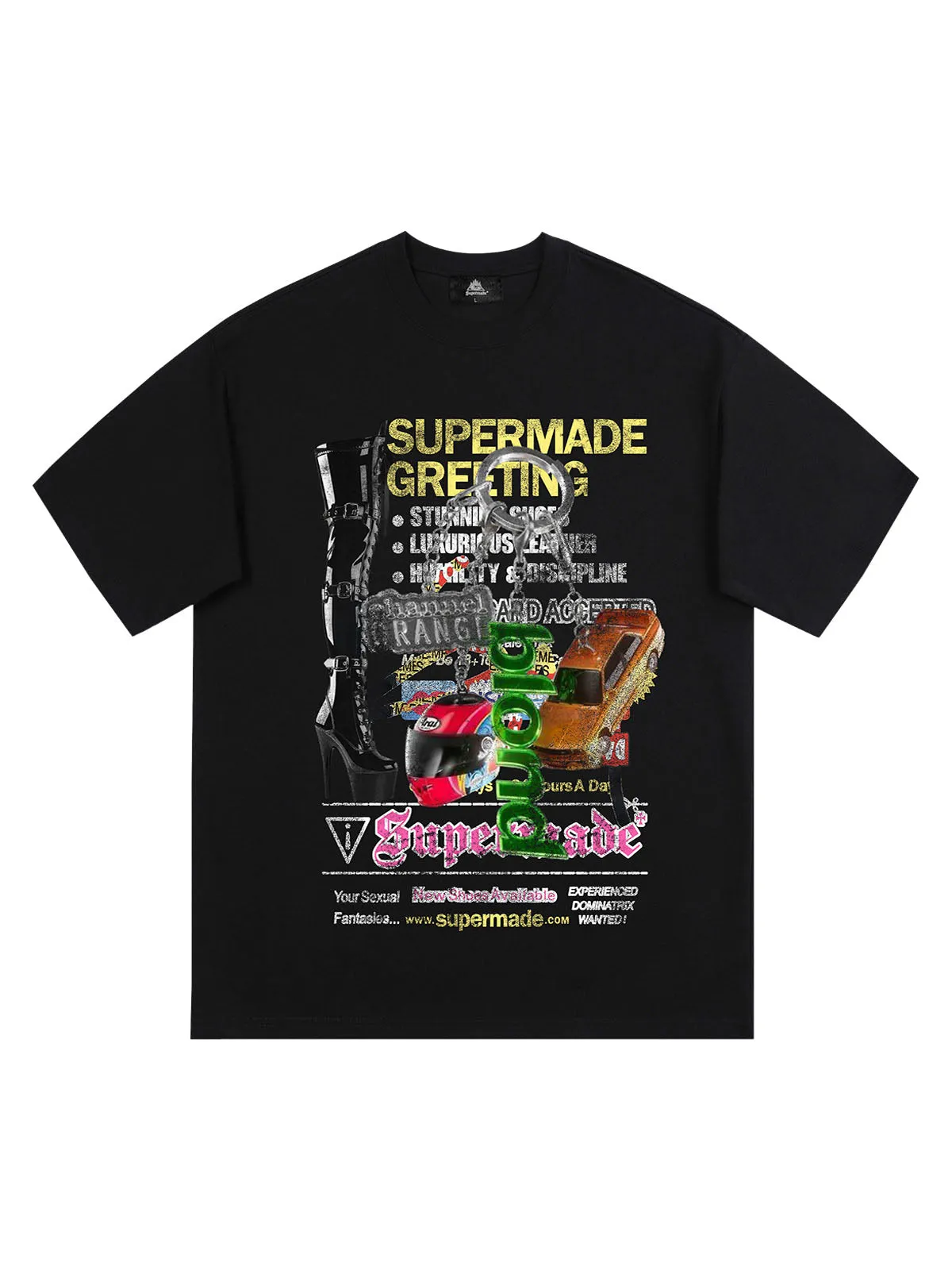 Bold Graphic Print T-Shirt sold by Thesupermade