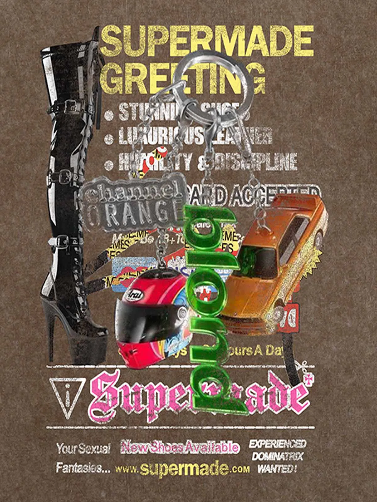 Bold Graphic Print T-Shirt sold by Thesupermade product image thumbnail 5