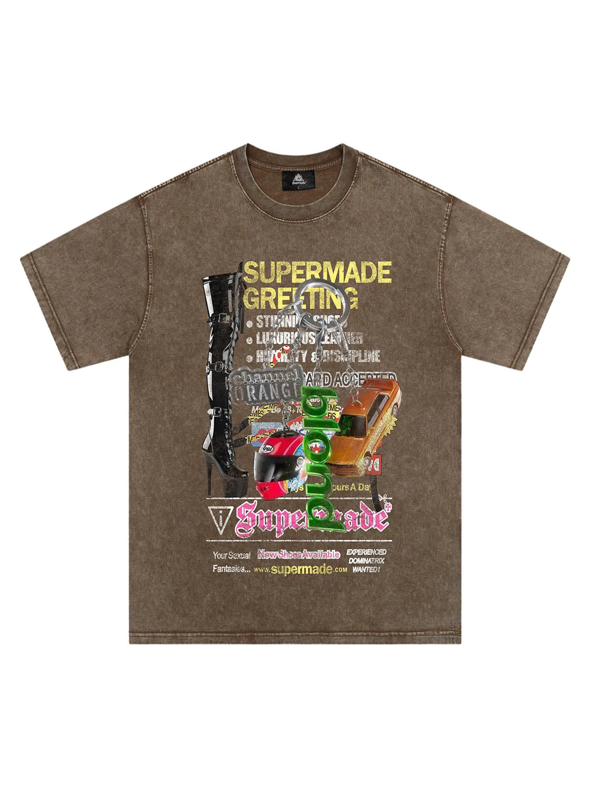 Bold Graphic Print T-Shirt sold by Thesupermade product image thumbnail 2