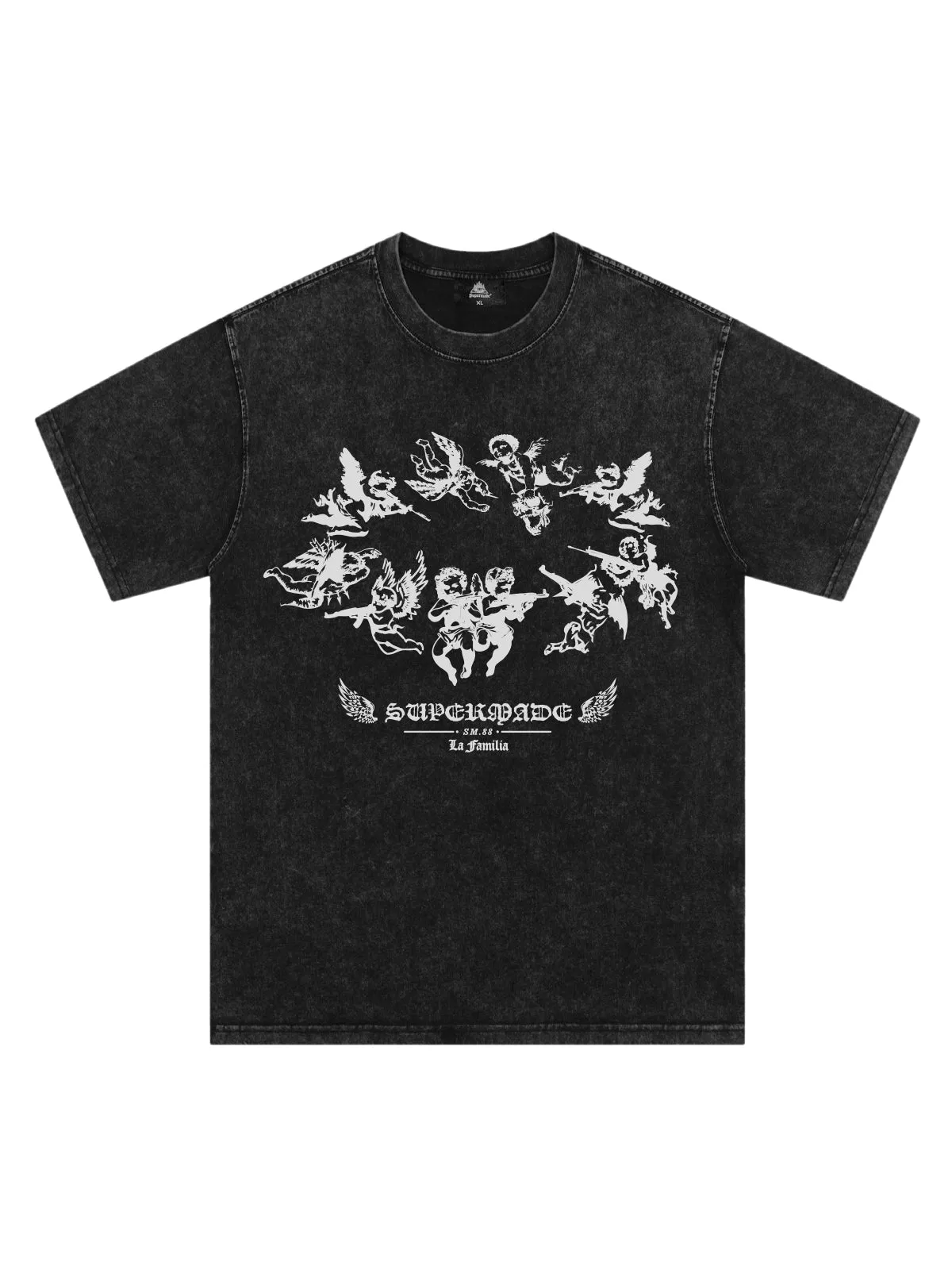 Original Vintage Angel Graphic Print T-Shirt sold by Thesupermade product image thumbnail 2