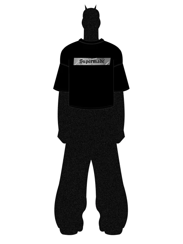 Original Tape Hollow LOGO Oversized T-Shirt sold by Thesupermade