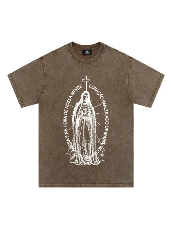 Original Retro Cross Religious Icon T-Shirt sold by Thesupermade