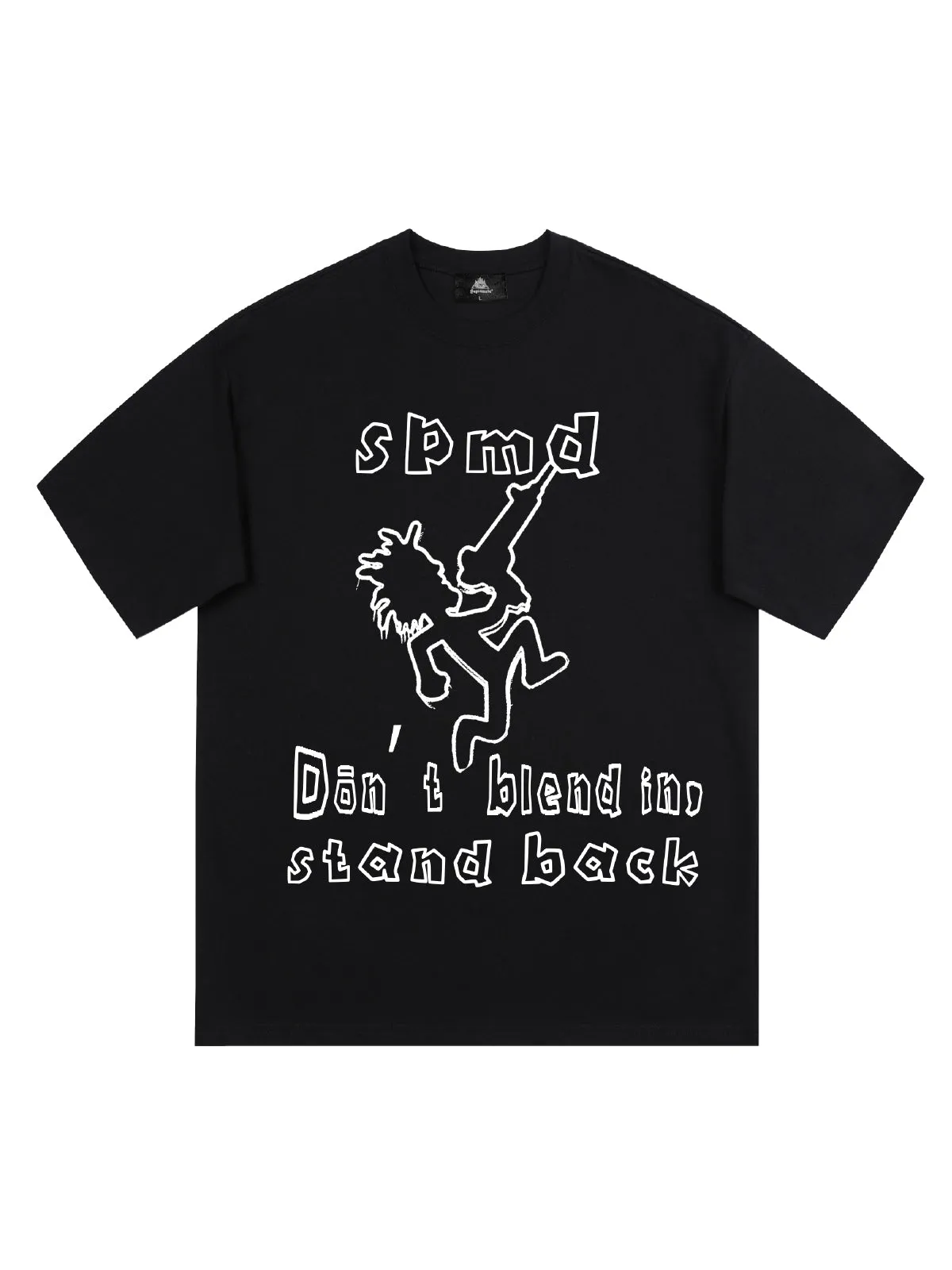 Original SPMD Cartoon Graphic T-Shirt sold by Thesupermade