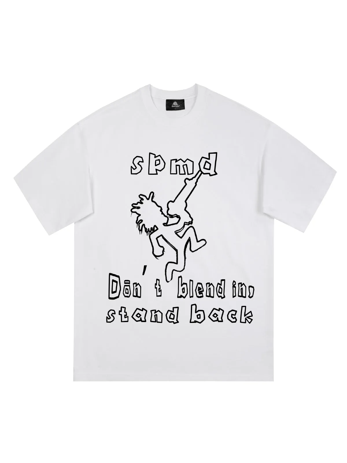 Original SPMD Cartoon Graphic T-Shirt sold by Thesupermade product image thumbnail 2