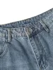 Distressed Ripped Deconstructed Split Barrel Jorts sold by Thesupermade
