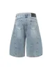 Distressed Ripped Deconstructed Split Barrel Jorts sold by Thesupermade