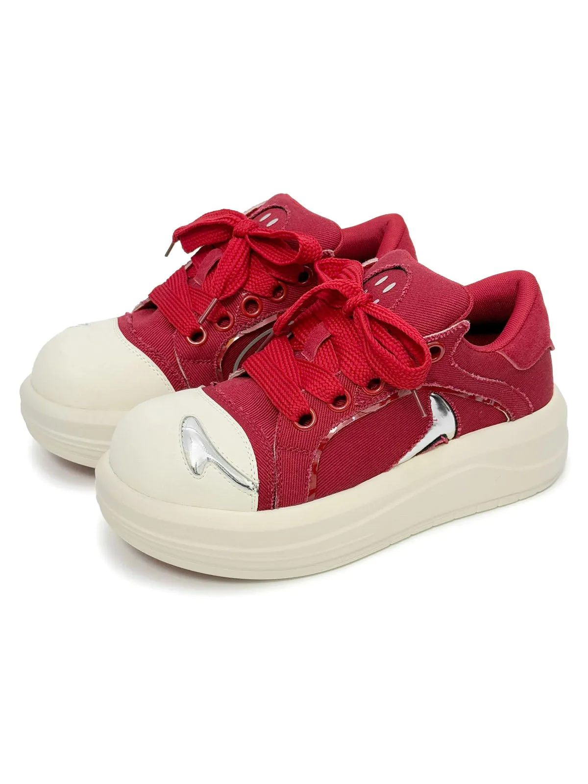 Street Deconstructed Split Whisker Sneakers sold by Thesupermade product image thumbnail 4