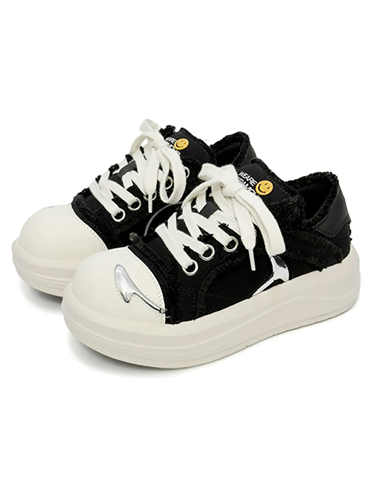 Street Deconstructed Split Whisker Sneakers sold by Thesupermade product image thumbnail 2