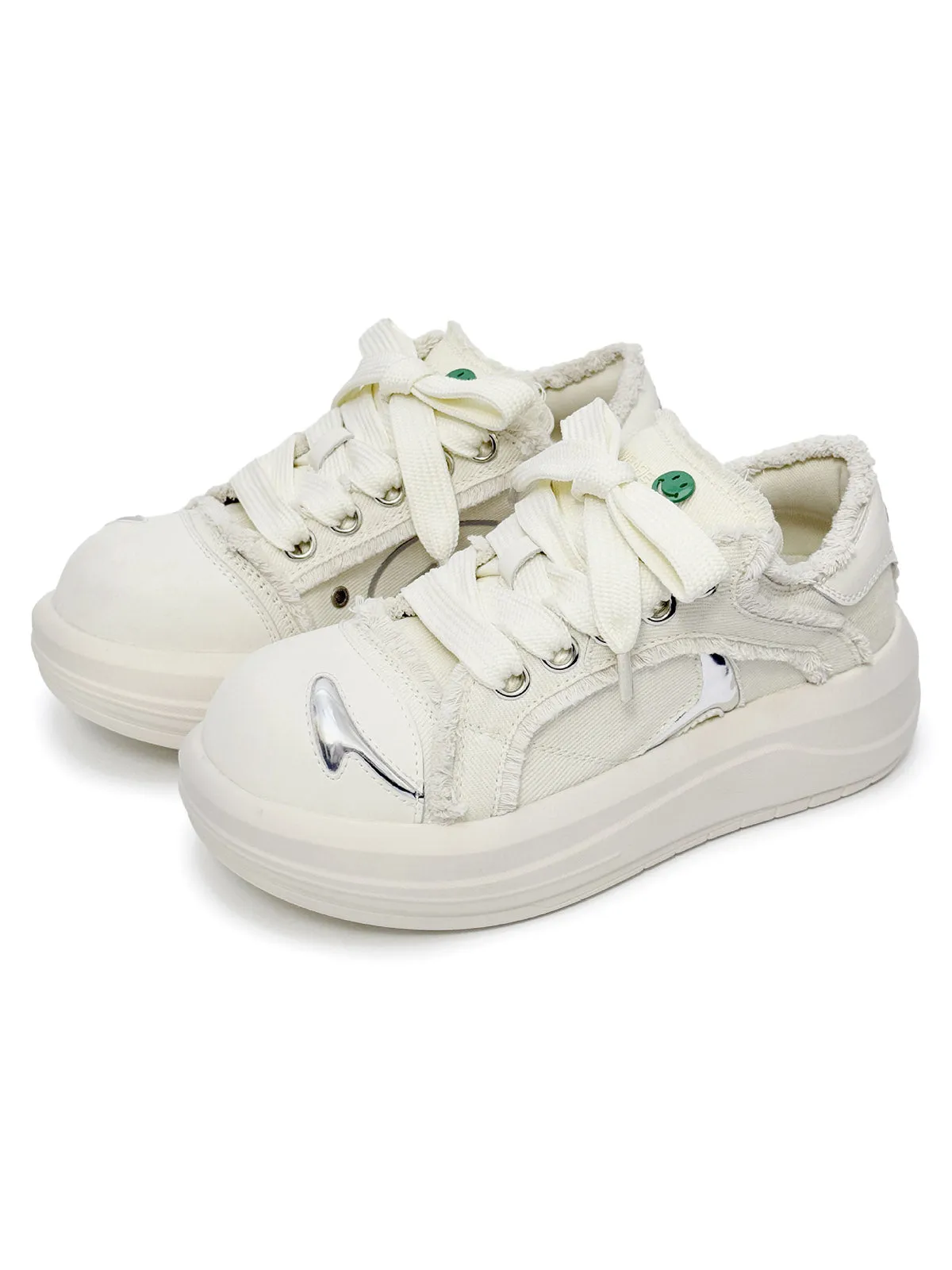 Street Deconstructed Split Whisker Sneakers sold by Thesupermade product image thumbnail 3