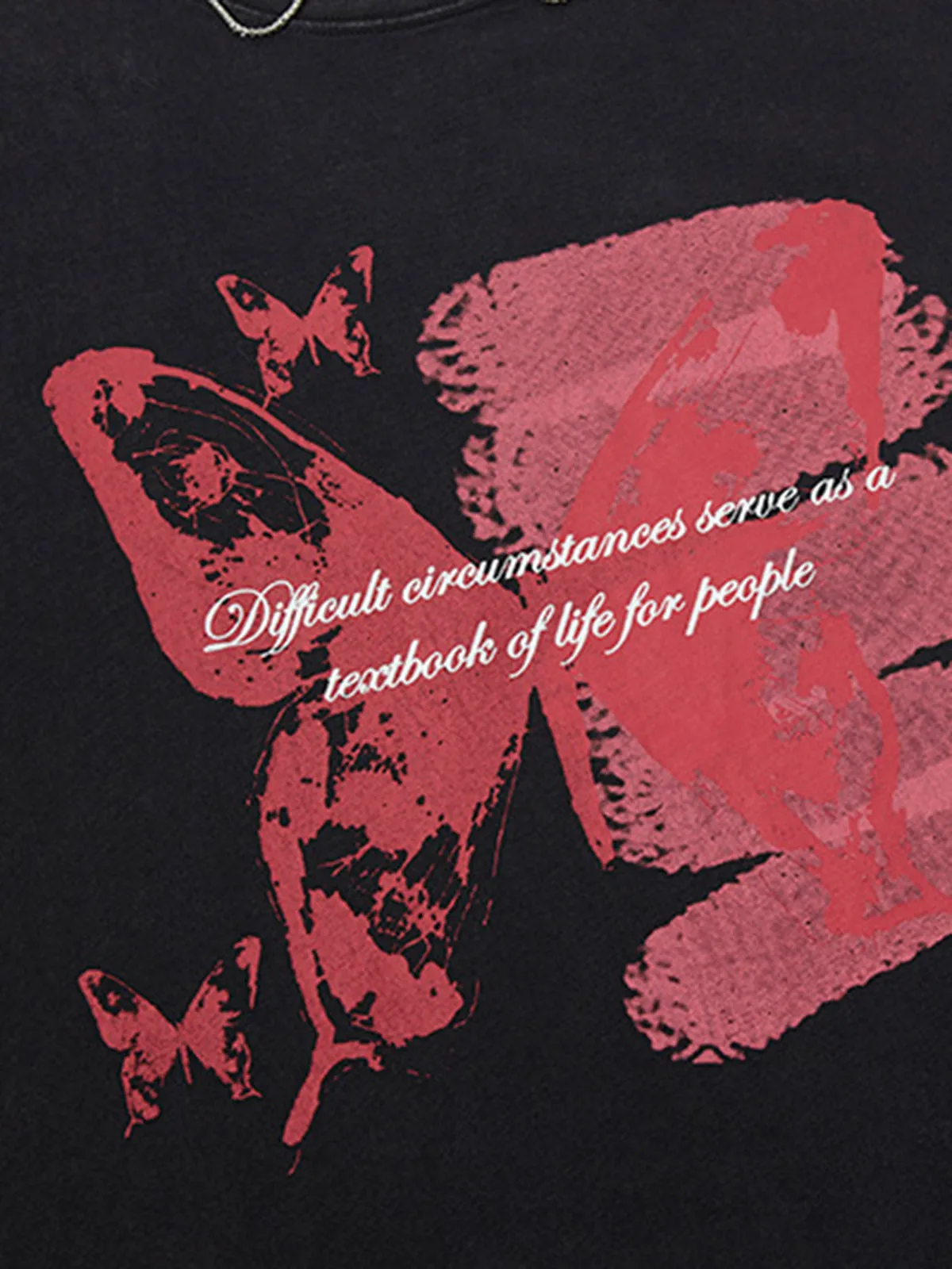 Asymmetric Distressed Graffiti Chain Vest sold by Thesupermade product image thumbnail 5