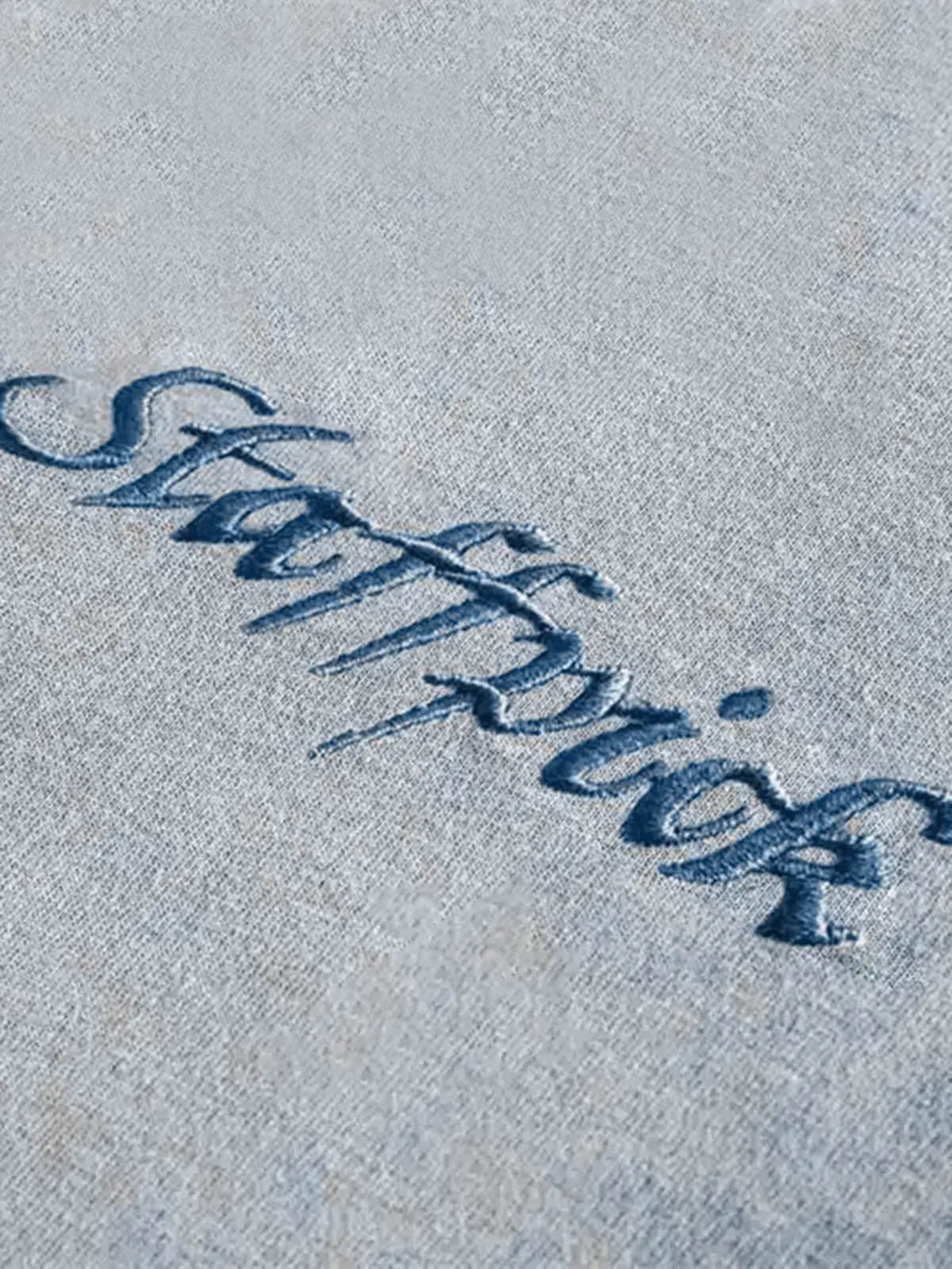 Distressed Washed Embroidered Gradient Vest sold by Thesupermade product image thumbnail 5