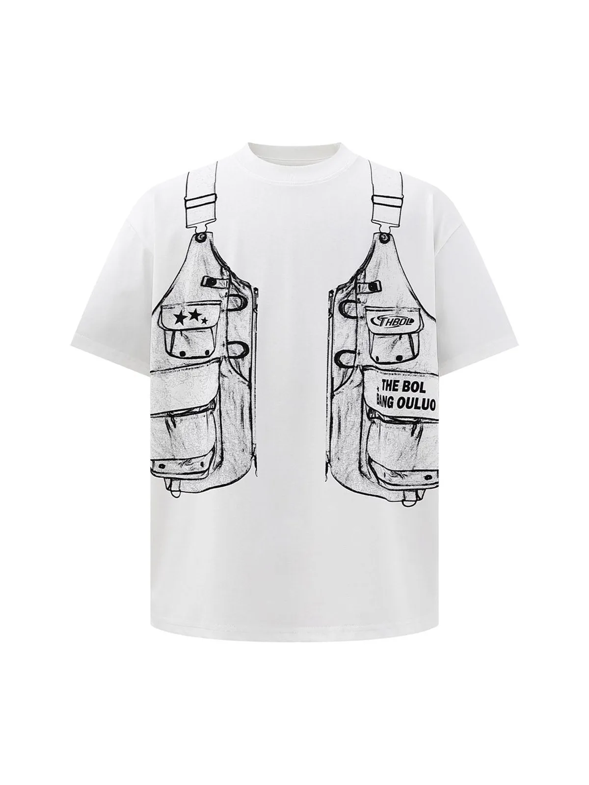 Jacket Print Graphic T-Shirt sold by Thesupermade product image thumbnail 2