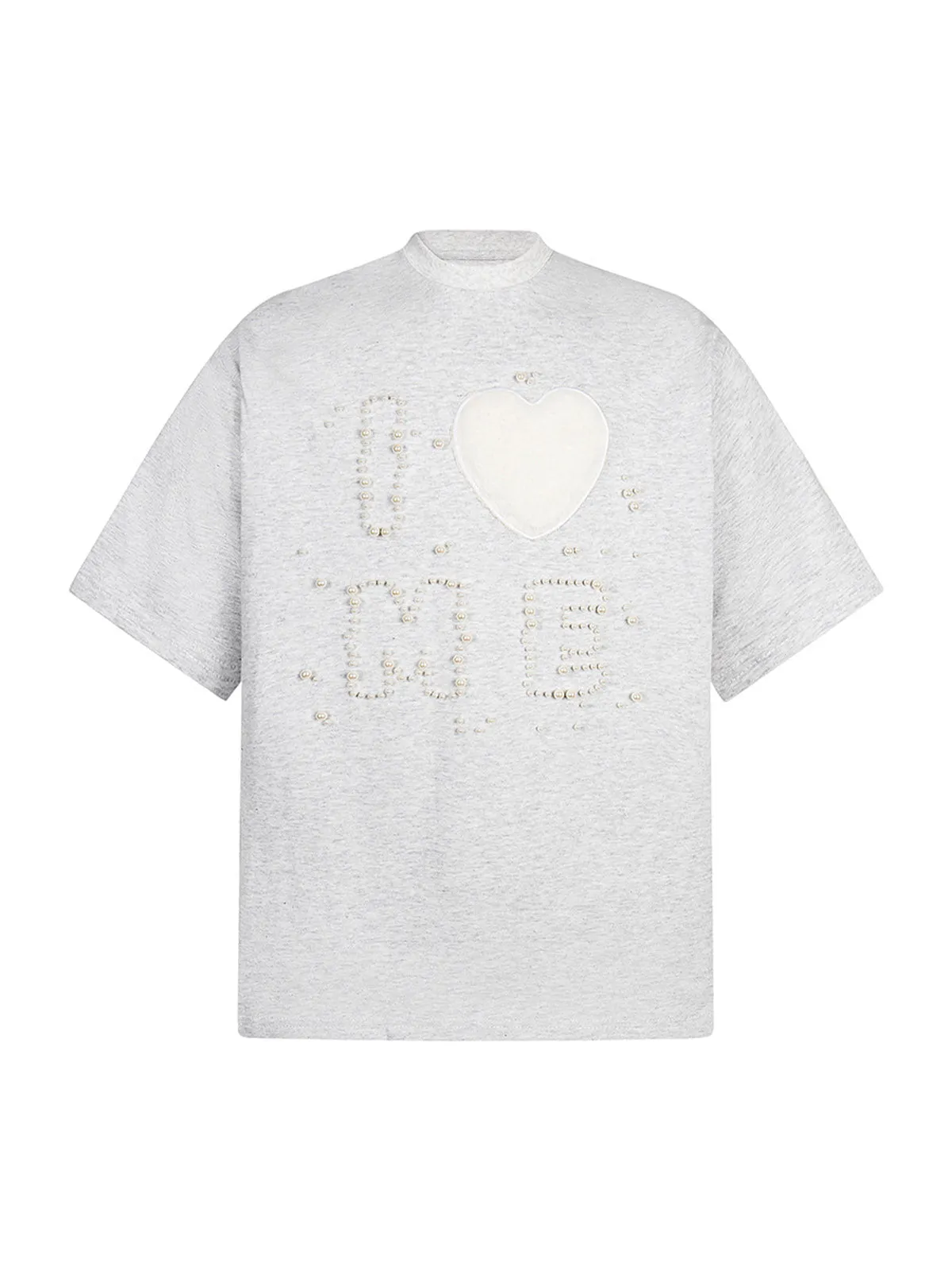 Fun "Love Me" Embellished T-Shirt sold by Thesupermade product image thumbnail 2