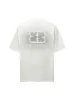 Washed  Patch Embroidery T-shirt sold by Thesupermade