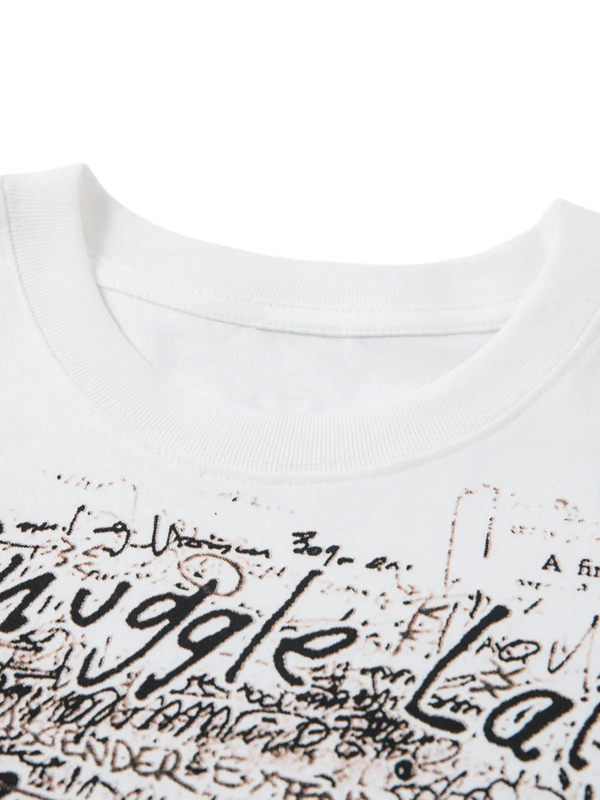 Graffiti Letter Print Oversized T-Shirt - 2417 sold by Thesupermade product image thumbnail 3